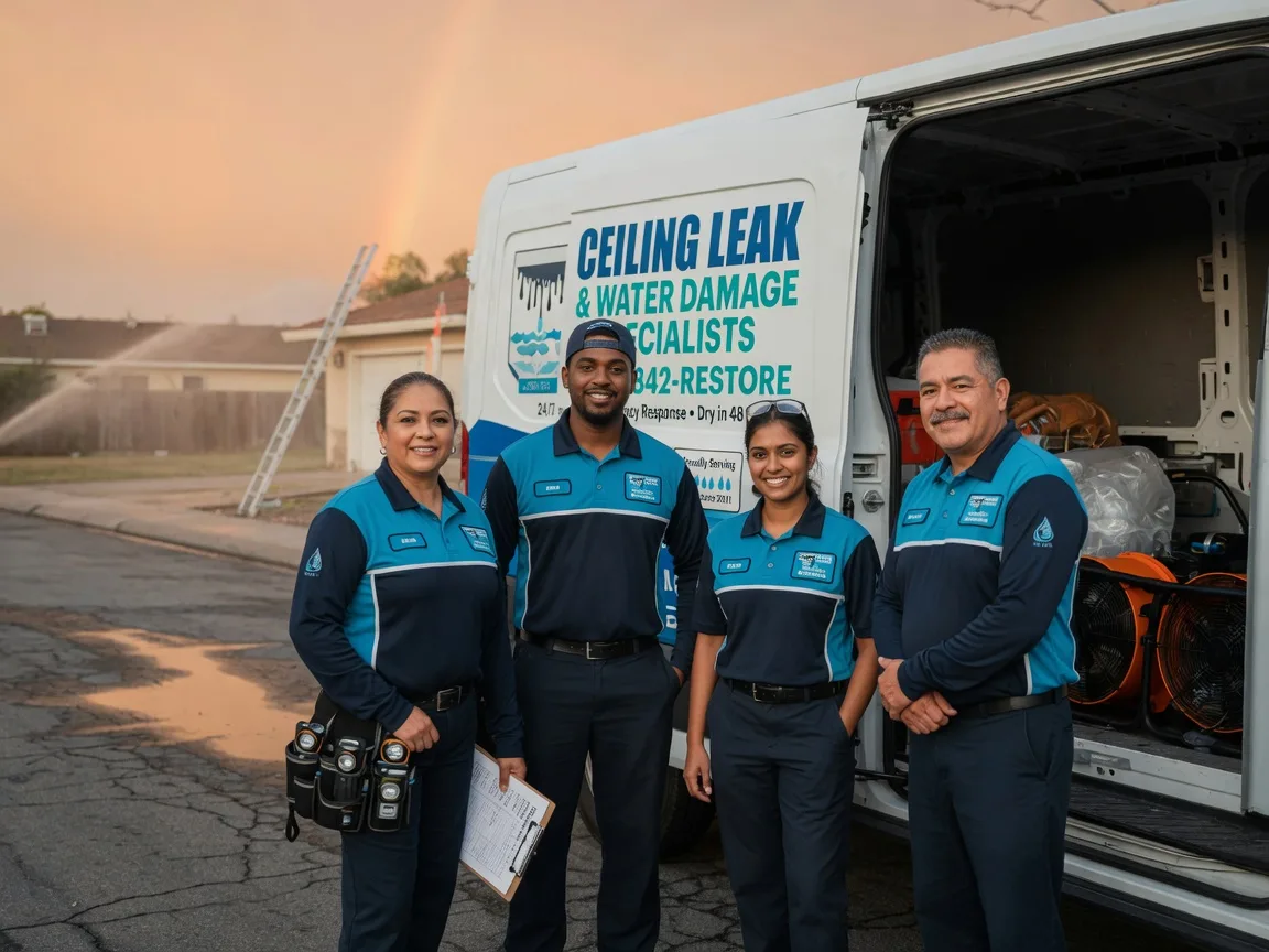Ceiling Leak Cleanup company in Hawk Run, PA